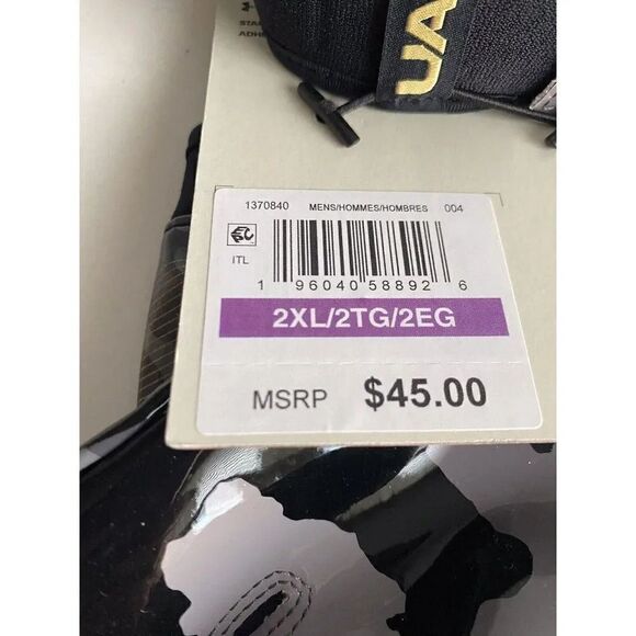 Under Armour UA F8 LE Gold Camo Football Gloves Men’s Sz XL Limited Edition NEW - Picture 9 of 11